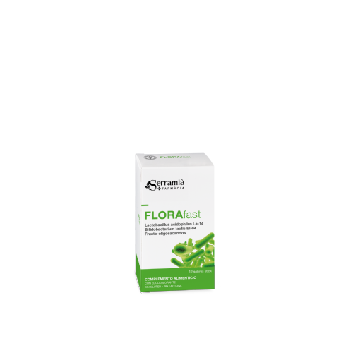 Serramia flora fast 12 sobres stick (CN:123990)