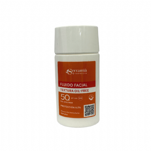 Serramia Solar Fluido Facial SPF 50+ Oil-Free 50ml (CN:125031)