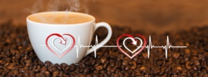 corazón y café